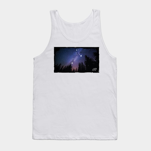 Zodiac Majesty Leo Constellation Tank Top by ZodiacMajesty